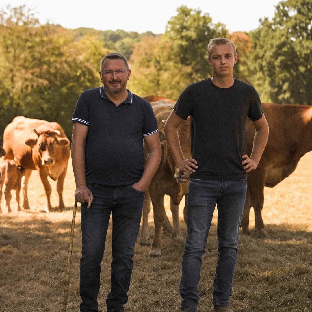 24 ha en élevage de Limousines - prairies naturelles - Élevage en Normandie | Hectarea - 1
