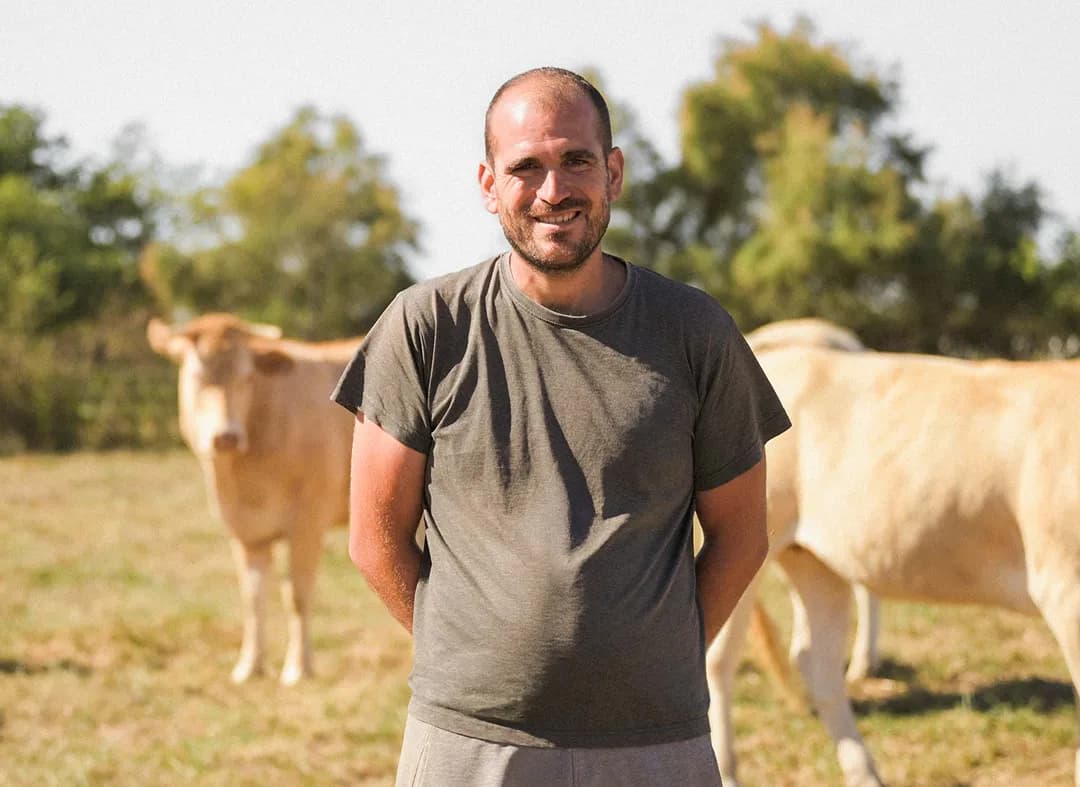 35,9 ha en élevage de blondes d'Aquitaine - prairies biologiques - Élevage en Nouvelle-Aquitaine | Hectarea - 1