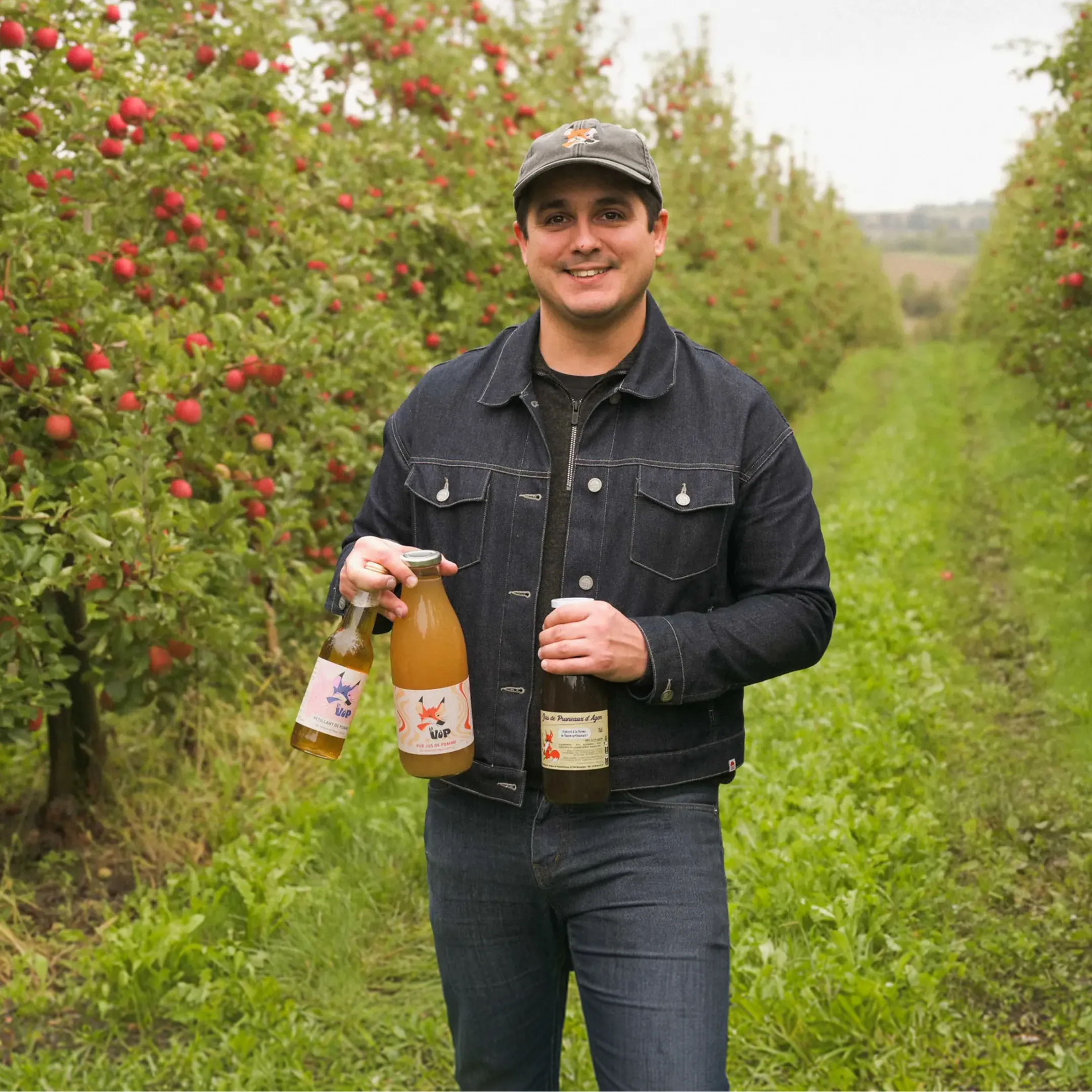 22,8 ha de vergers - Pommes et prunes d’Ente - Arboriculture en Nouvelle-Aquitaine | Hectarea - 1